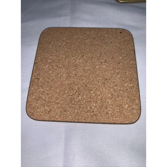 Cloverleaf Traditional Laminated Coasters Set Of 6 British Landmark Designs Cork - Picture 7 of 16